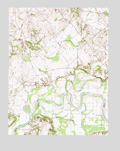Iona, IN USGS Topographic Map