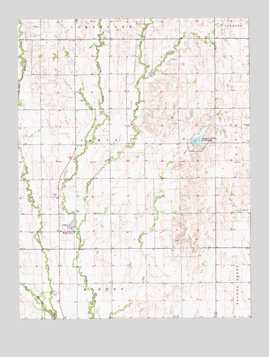 Ionia, KS USGS Topographic Map