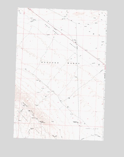 Iowa Flats, WA USGS Topographic Map