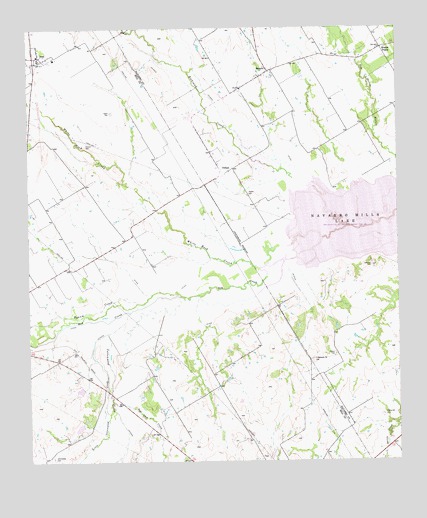 Irene, TX USGS Topographic Map