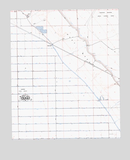 Iris, CA USGS Topographic Map
