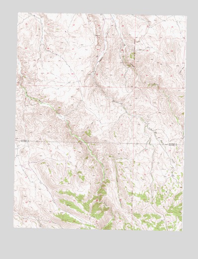 Iris NW, CO USGS Topographic Map