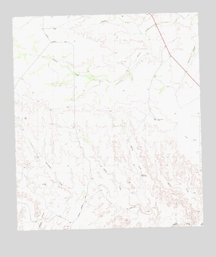 Balcon Creek, TX USGS Topographic Map