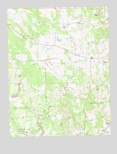 Irish Hill, CA USGS Topographic Map