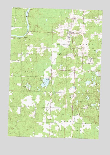 Irma, WI USGS Topographic Map