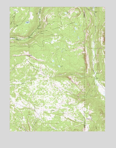 Iron Mine Mountain, UT USGS Topographic Map