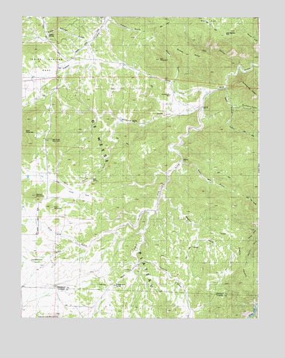 Iron Mountain, CO USGS Topographic Map