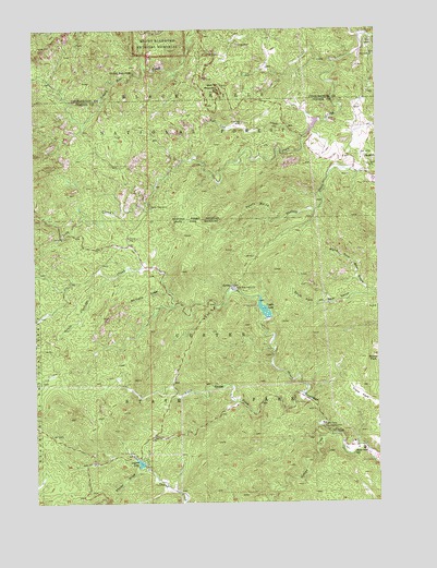 Iron Mountain, SD USGS Topographic Map