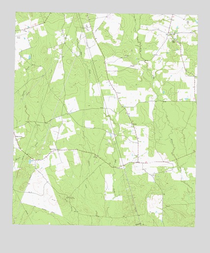 Bald Hill, TX USGS Topographic Map