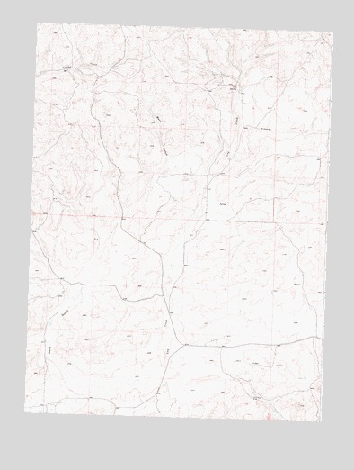Iron Springs, CO USGS Topographic Map
