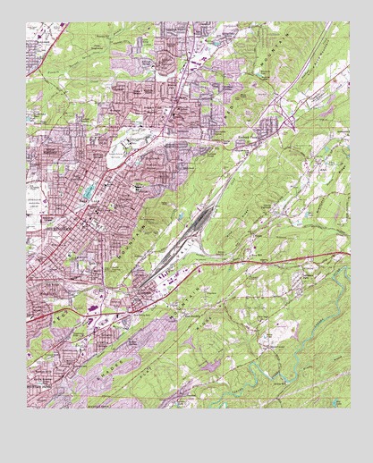 Irondale, AL USGS Topographic Map