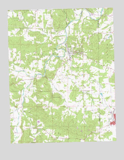 Irondale, MO USGS Topographic Map