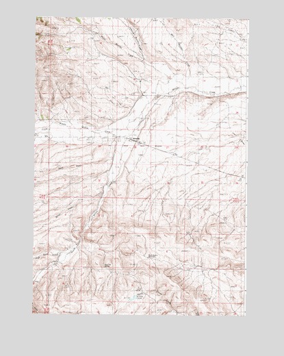 Ironside, OR USGS Topographic Map