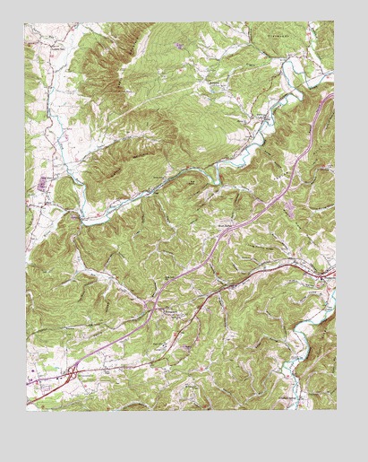 Ironto, VA USGS Topographic Map