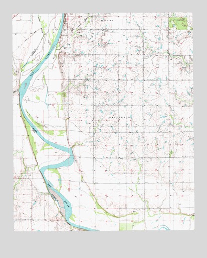 Irving, OK USGS Topographic Map