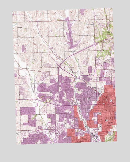 Irvington, NE USGS Topographic Map