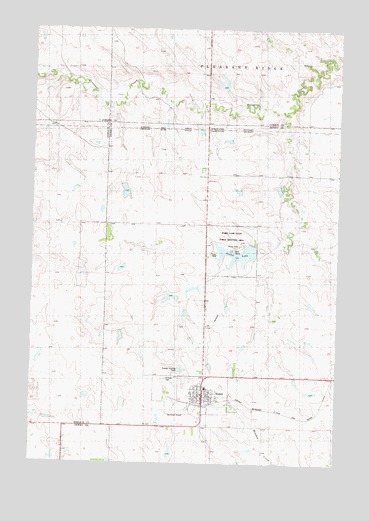 Isabel, SD USGS Topographic Map