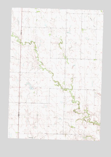 Isabel SW, SD USGS Topographic Map