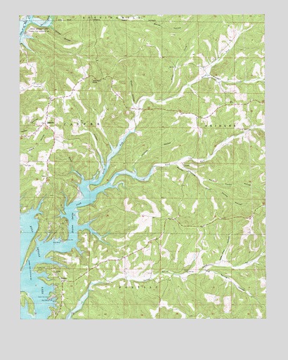Isabella, MO USGS Topographic Map