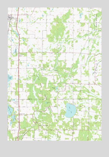 Isanti, MN USGS Topographic Map