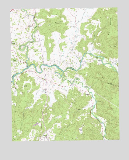 Bald Knob, TN USGS Topographic Map