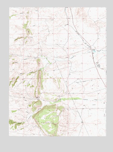 Islay, WY USGS Topographic Map