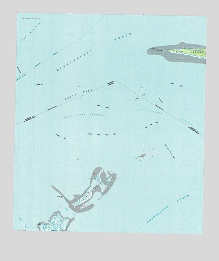 Isle au Pitre, LA USGS Topographic Map