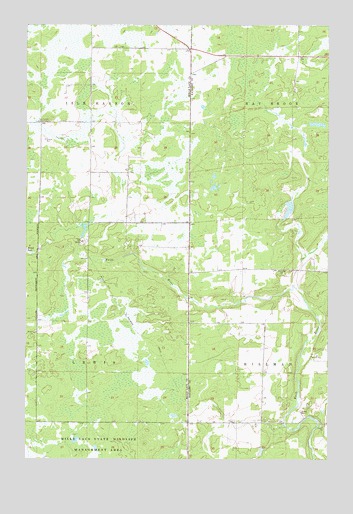 Isle SW, MN USGS Topographic Map
