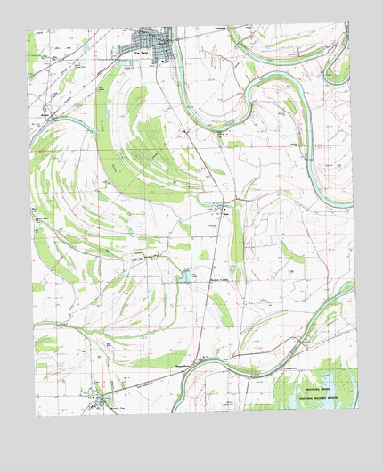 Itta Bena, MS USGS Topographic Map