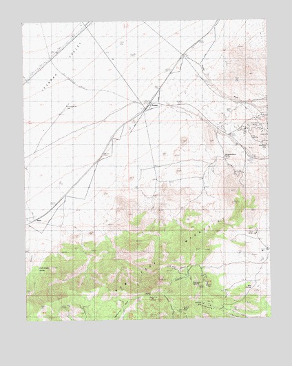Ivanpah, CA USGS Topographic Map