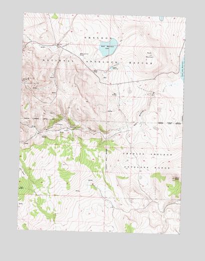 Bald Mountain, NV USGS Topographic Map