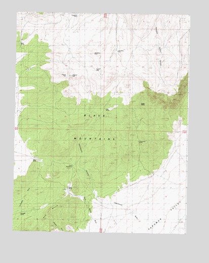 Jack Henry Knoll, UT USGS Topographic Map