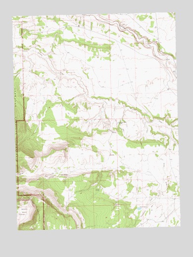 Jack Springs, CO USGS Topographic Map
