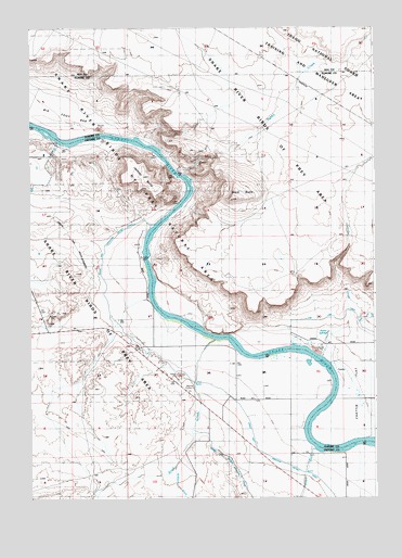 Jackass Butte, ID USGS Topographic Map