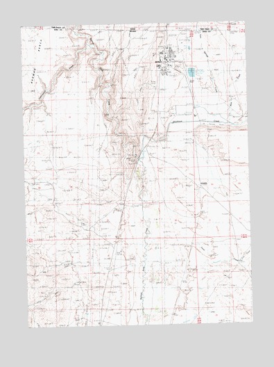 Jackpot, NV USGS Topographic Map