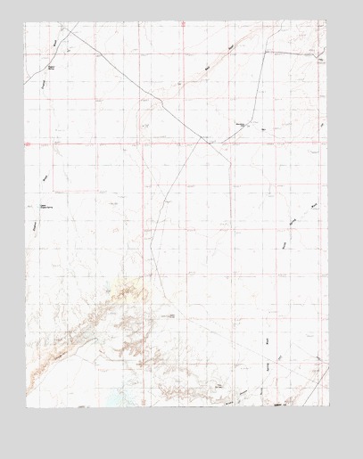 Jacks Knob, UT USGS Topographic Map