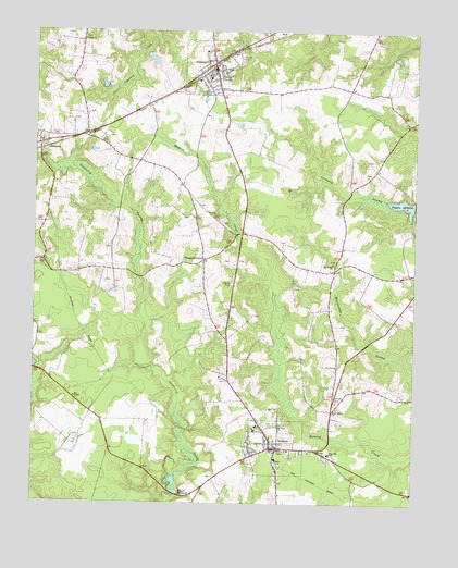 Jackson, NC USGS Topographic Map