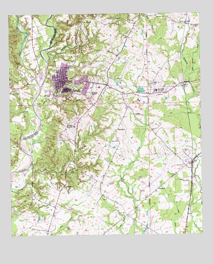 Jackson, LA USGS Topographic Map