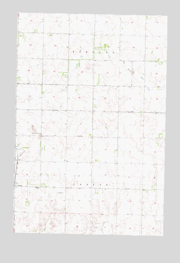 Baldwin, ND USGS Topographic Map