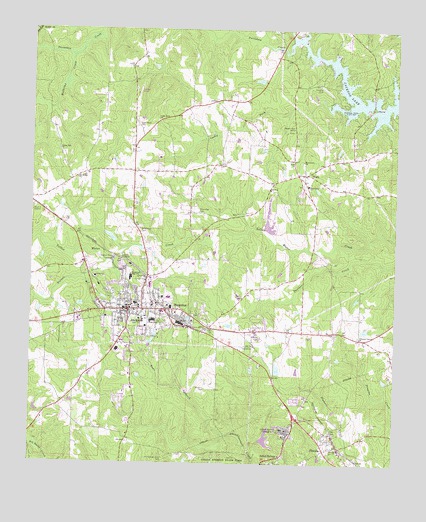 Jackson, GA USGS Topographic Map