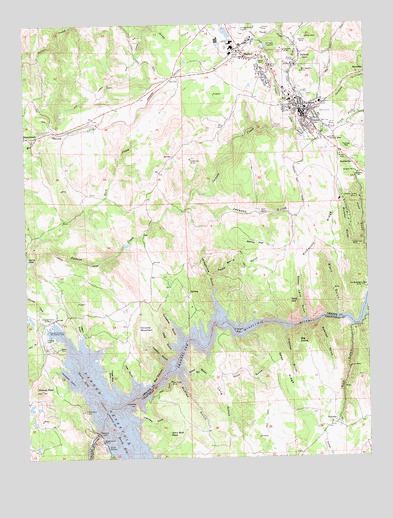 Jackson, CA USGS Topographic Map