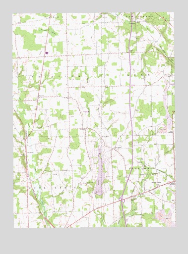 Jackson Center, PA USGS Topographic Map