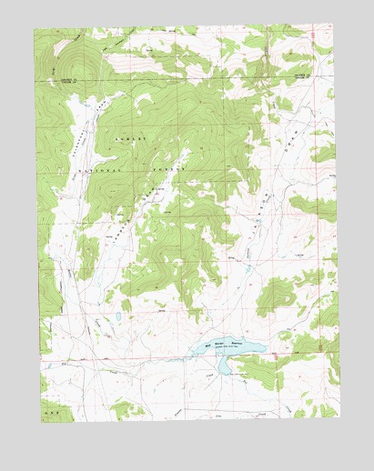 Jackson Draw, UT USGS Topographic Map