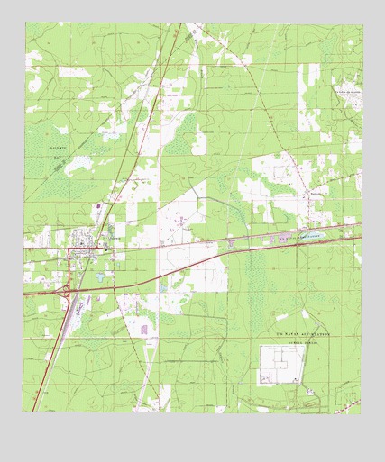Baldwin, FL USGS Topographic Map