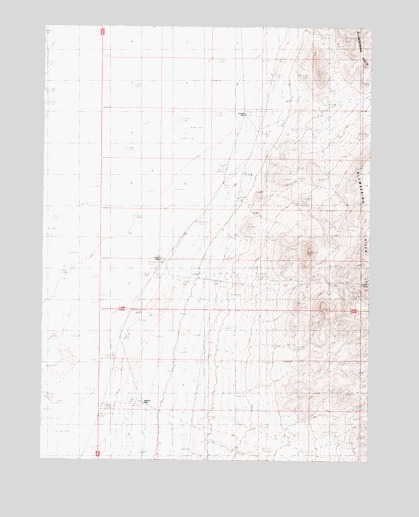 Jackson Well, NV USGS Topographic Map