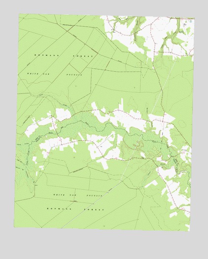 Jacksonville NE, NC USGS Topographic Map