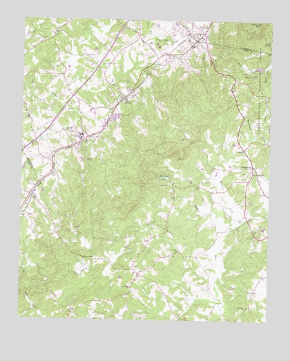 Baldwin, GA USGS Topographic Map