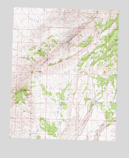 Jacobs Well, AZ USGS Topographic Map
