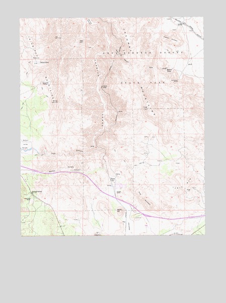 Jacumba, CA USGS Topographic Map
