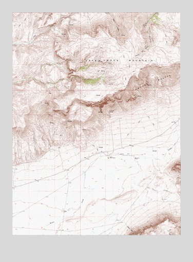 Jake Creek Mountain, NV USGS Topographic Map